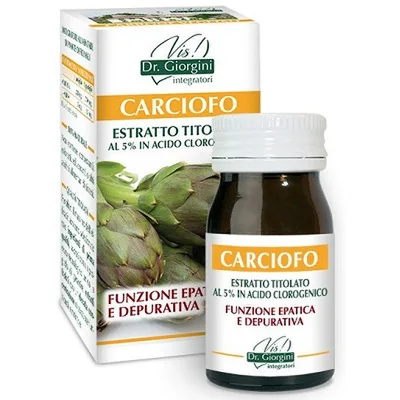 Dr. Giorgini Carciofo Estratto Titolato Al 5% In Acido Clorogenico Integratore Alimentare 60 Pastiglie