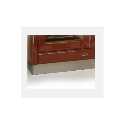 Ilve Zoccolo copripiedini AMZ70 finitura inox da 70 cm e h. 15 cm