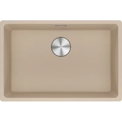Franke: Lavello una vasca Vasche Sottotop Maris MRG 110-62 125.0686.730 finitura fragranite avena da 65.3x43.3 cm