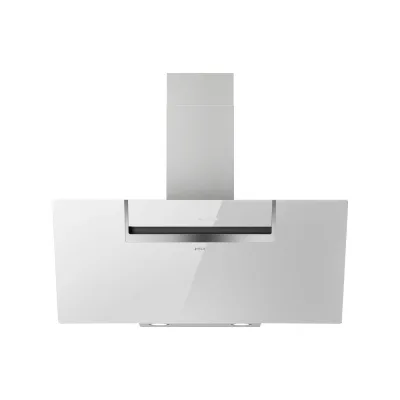 Elica Cappa a parete SHEEN-S WH/A/90 PRF0166931 finitura vetro bianco da 90 cm