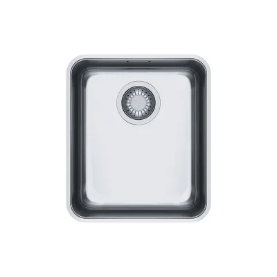 PRONTA CONSEGNA - Franke: Lavello una vasca Aton Sottotop ANX 110-34 122.0204.647 finitura inox satinato da 34x40 cm