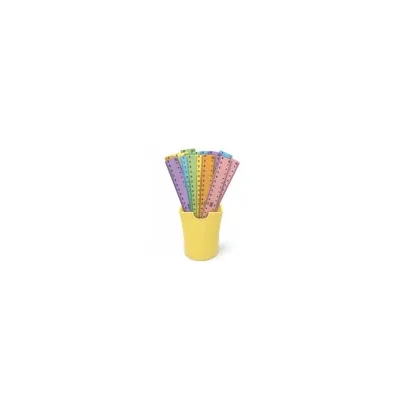 LEBEZ SPA BARATTOLO 36PZ RIGHELLI 20CM PASTEL 81071