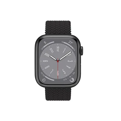 CELLY APPLE WATCH BAND 42/44/45MM BLACK WBANDBRAIDEDBK