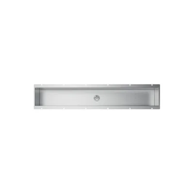 Foster Canale attrezzato 3025 880 finitura acciaio inox da 85.8x17 cm - IN PROMOZIONE FINO AL 30/06
