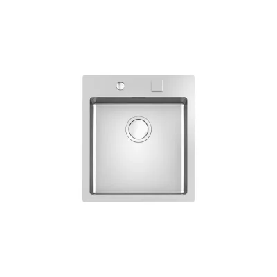 Foster Lavello una vasca 3363 050 finitura acciaio inox da 46x52 cm - IN PROMOZIONE FINO AL 30/06