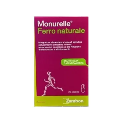 MONURELLE FERRO NATURALE 30 CAPSULE