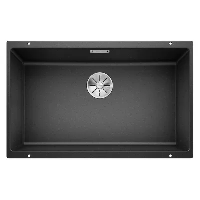 PRONTA CONSEGNA - Blanco | Lavello una vasca SUBLINE 700-U 1518573 finitura antracite da 73x46 cm - Sottotop