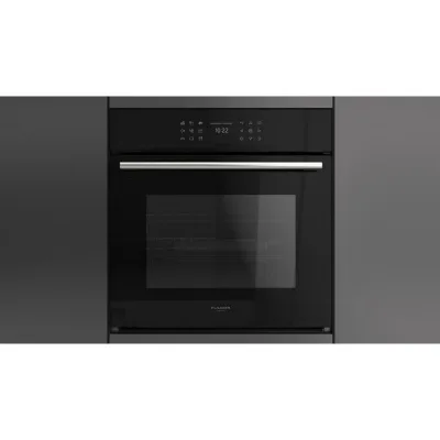 Fulgor Forno a vapore Atmos Plano FCSO 6023 TEM BK finitura vetro nero da 60 cm