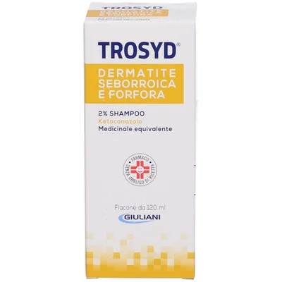 Trosyd Dermatite Seborroica E Forfora Shampoo 2% 120ml