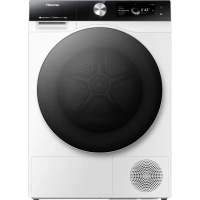 Hisense: Asciugatrice a libera installazione DH7S107BW finitura bianco da 60 cm