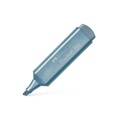 FABER CASTEL CF10 EVIDENZIATORE TEXMETALLIC BLU 154647