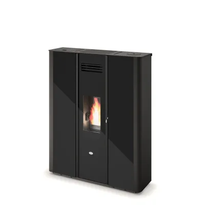 Eva Calòr Stufa a pellet slim EMILY 9016005300 finitura nero