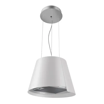 Airforce Cappa a isola filtrante SHARP WH/F/50 CCSHA5003 finitura bianco da Ø50 cm