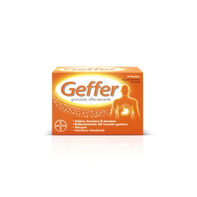 GEFFER GRANULATO EFFERVESCENTE 24 BUSTINE 5G