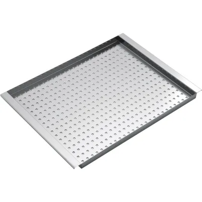 PRONTA CONSEGNA - Barazza Coprivasca forato 1CIVQ finitura inox da 25x43 cm