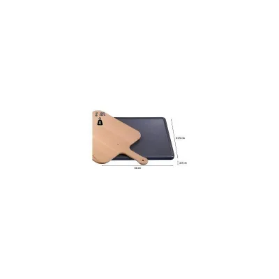 Siemens Pietra in ceramica con paletta in legno HZ327000 da 37.5x33 cm
