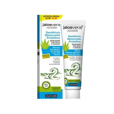 ALOEVERA2 DENTIFRICIO SBIANCANTE PROTETTIVO