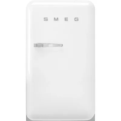 Smeg Frigorifero monoporta con cerniere a destra a libera installazione FAB10RWH6 finitura bianco da 55 cm