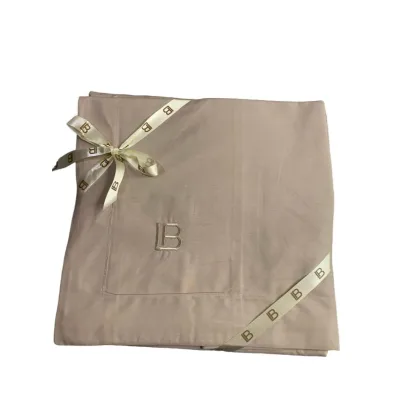 Completo letto matrimoniale in percalle Laura Biagiotti Beige
