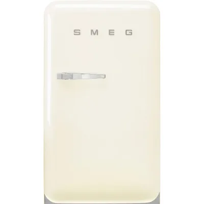 Smeg Frigorifero monoporta con cerniere a destra a libera installazione FAB10HRCR6 finitura panna da 55 cm