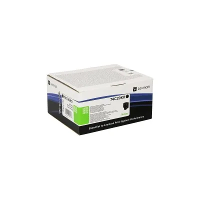 TONER ORIGINALE LEXMARK CS720 CX725 CX725 NERO 74C20K0 3K