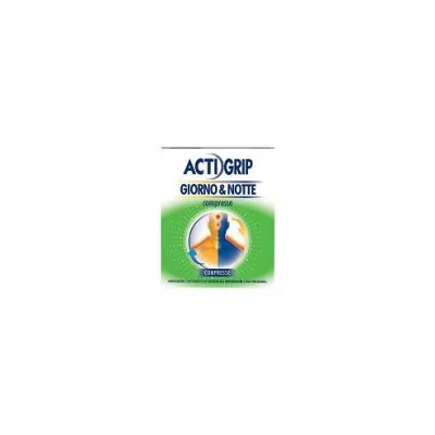 ACTIGRIP GIORNO&NOTTE 12+4 COMPRESSE