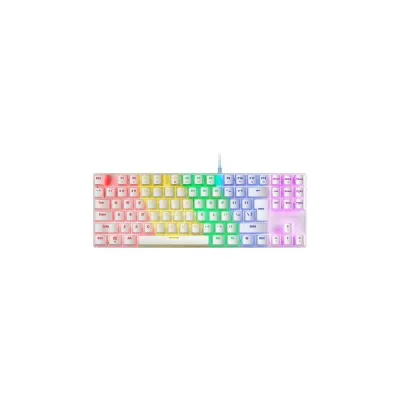 TASTIERA GAMING MECCANICA MARS MK80 MK80WBRIT TKL Compatta Illuminazione RGB Tasti Undelete Switch Antipolvere