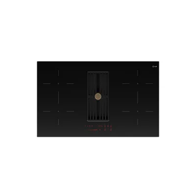 Ilve Piano cottura induzione con cappa integrata HVI90TCRF in vetroceramica nero da 83 cm