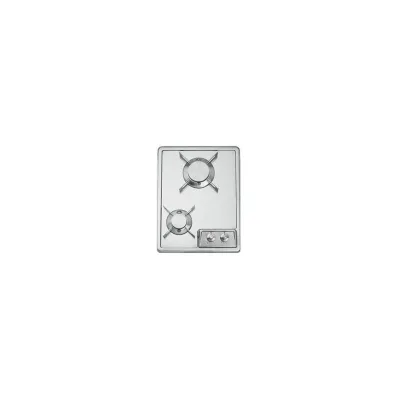 Alpes Piano cottura a gas F 539/2GR in acciaio inox da 39 cm