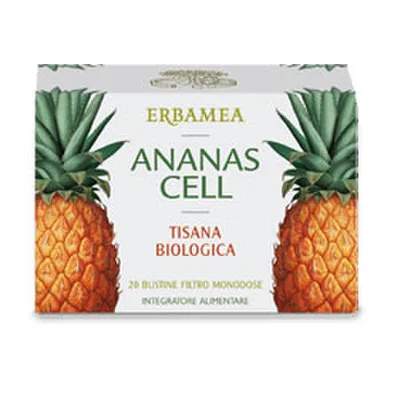 Erbamea Ananas Cell Tisana Biologica 20 Bustine