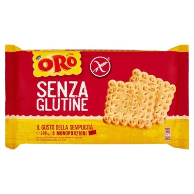 Oro Saiwa Biscotti Secchi Senza Glutine 6 x 33 gr