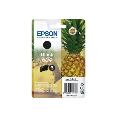 Cartucce Epson 604 serie Ananas nero e colore - Nero
