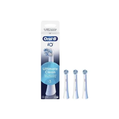 ORALB POWER REFILL IO ULTRA CLEAN WHITE 3PZ