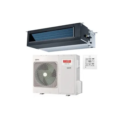 Climatizzatore Condizionatore Canalizzato Riello 42000 Btu Aaria Pro AMD 125 PBI Con Comando A Filo Di Serie A+/A