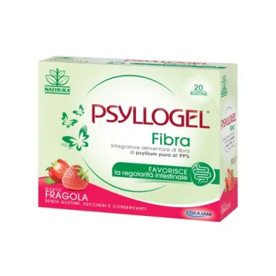 PSYLLOGEL FIBRA FRAGOLA 20 BUSTINE