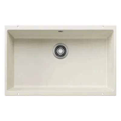 Blanco | Lavello a una vasca ROTAN 700-U 1527147 finitura soft white da 73 cm - Sottotop