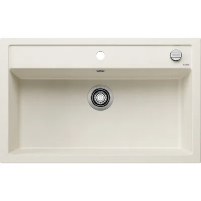 Blanco | Lavello una vasca DALAGO 8 1527065 finitura soft white da 81.5x51 cm - Sopratop