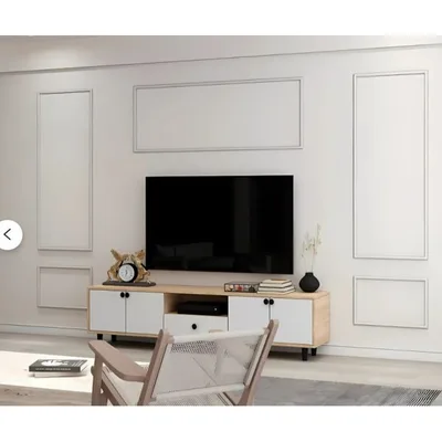 Kit di Boiserie LEDMall Home Pronto da Montare con Bordi Pretagliati mod. CORK
