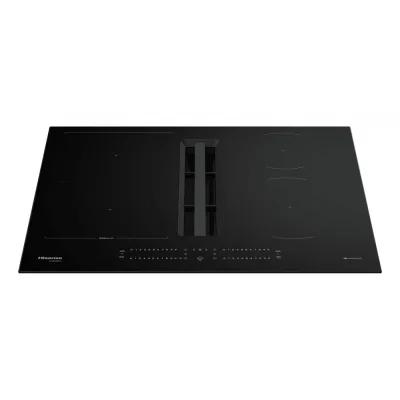 PRONTA CONSEGNA - Hisense Piano cottura a induzione con cappa integrata HEH6432BSCWF in vetroceramica nero da 60 cm