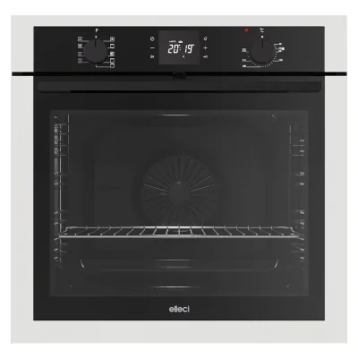Elleci Forno elettrico termoventilato PLANO PLUS FGPP60268NS finitura G68 bianco da 60 cm