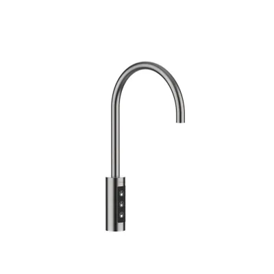 ProAcqua Miscelatore con comando elettronico a 3 vie OMIN 1801102 finitura cromo spazzolato - con set depuratore