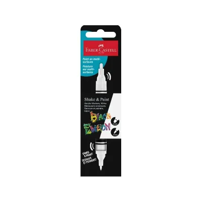 FABER CASTEL BLACK ED. SHAKE PAINT 1XBIANCO 285511
