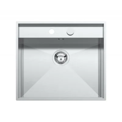 Barazza Lavello una vasca LAB 1LLB616 finitura inox AISI 316 satinato da 57x51 cm
