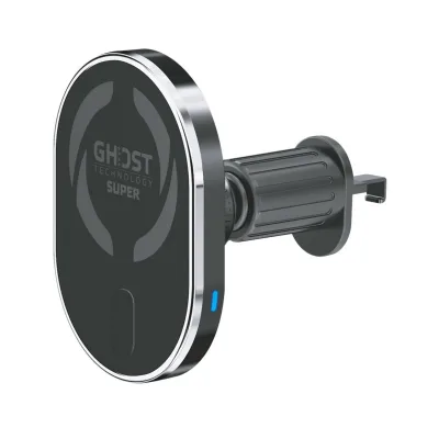 CELLY MAGSAFE WLS 15W AIRVENT CAR HOLDER GHOSTSUPERMAGCH