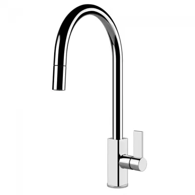 PRONTA CONSEGNA - Gessi Miscelatore monocomando con doccetta estraibile Monaco Collection 17163 031 finitura cromato - IN PROMOZIONE FINO AL 5/09
