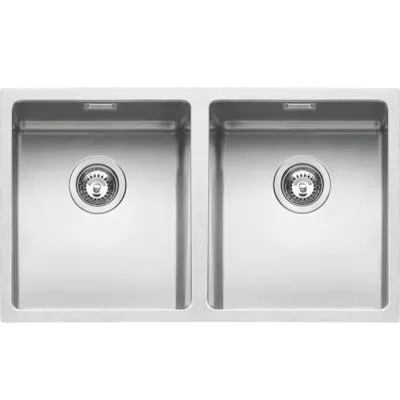 Barazza Lavello sottotop a una vasca QUADRA R15 1x842S finitura inox satinato da 75x44 cm - IN PROMOZIONE FINO AL 6/07