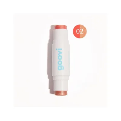 GOOVI STICK DUO BLUSH E HIGHLIGHTER 02 PEARLY SUN KISS