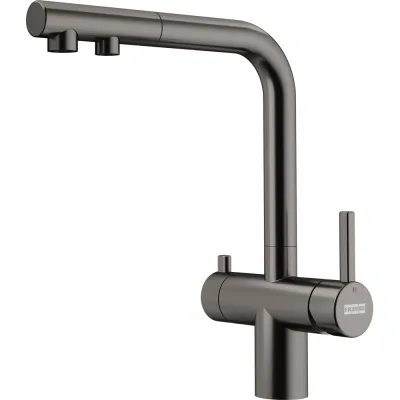 Franke Miscelatore a tripla via bicomando ATLAS NEO CLEAR WATER DOCCIA 120.0758.159 finitura antracite