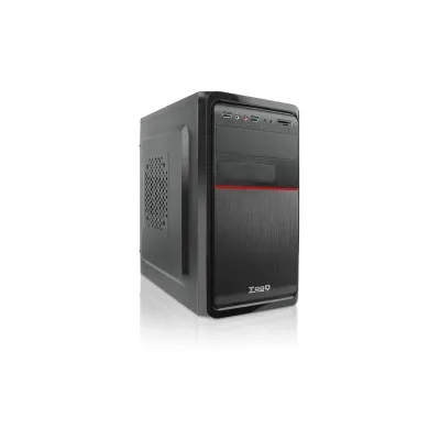 CASE TOOQ Slim MATX TQC-4745DU3C-B Micro ATX Mini Tower Alimentatore 500W