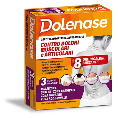 Dolenase cerotti autoriscaldanti 3 pezzi